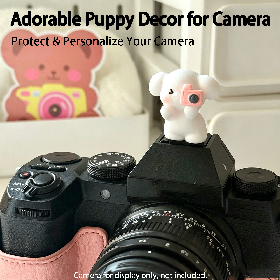 Cute 3D Puppy Camera Hot Shoe  - огляд і ціна Canon Camera Eos R50