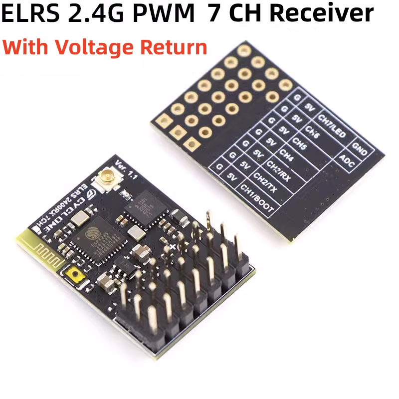 ELRS 2.4G PWM 7CH 6CH CRSF Rec - огляд і ціна Drone Gimbal Controller