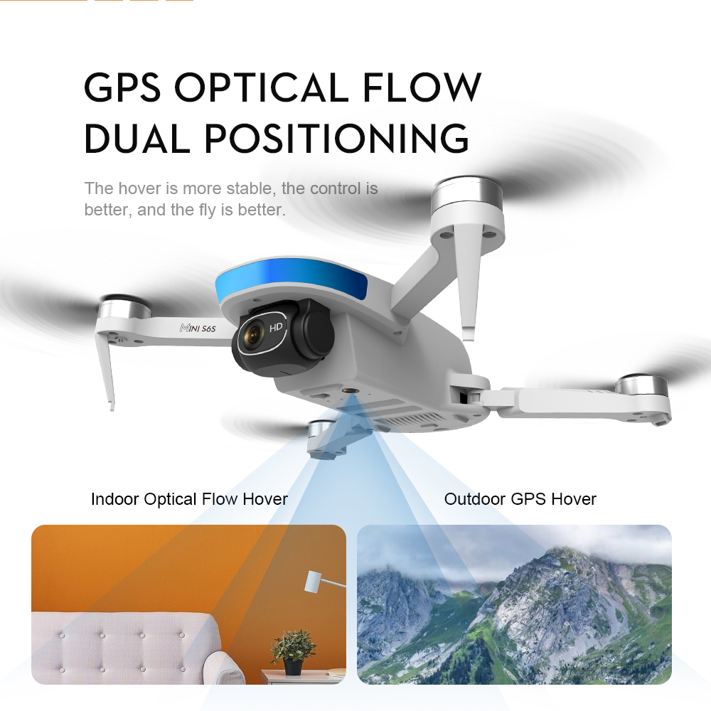 S6S GPS Optical Flow Positioni - огляд і ціна Drone Gimbal 2 Axis